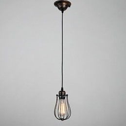 Mini lampa vo vidieckom štýle 1 Light Retro