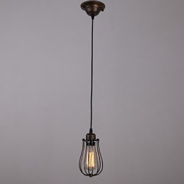 Mini lampa vo vidieckom štýle 1 Light Retro