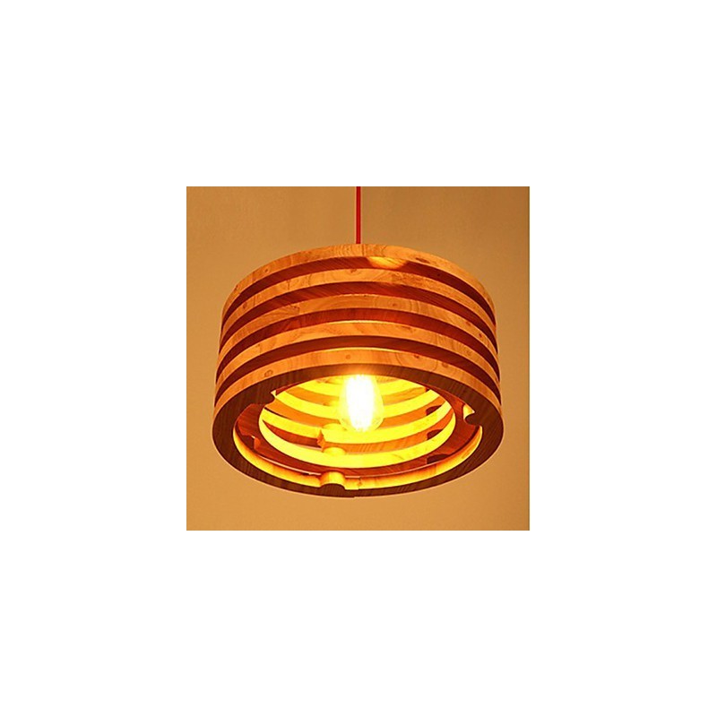 Drevený luster na lampu Willow Wood