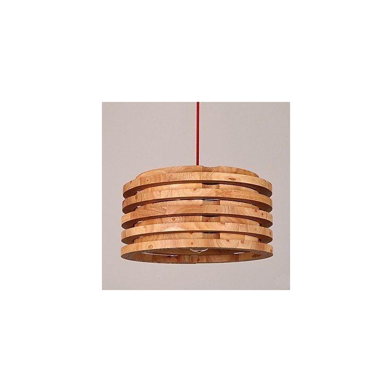Drevený luster na lampu Willow Wood