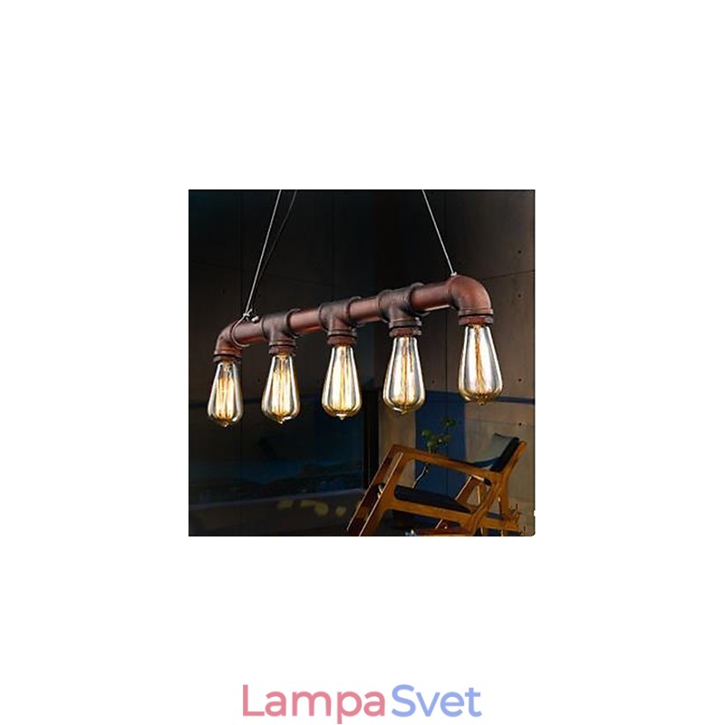 American Country Industrial Veranda Loft Droplight