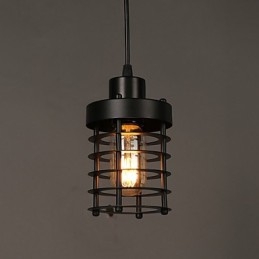 Retro kruh jednohlavových lámp a lampášov Charakter Art Luster Lamp