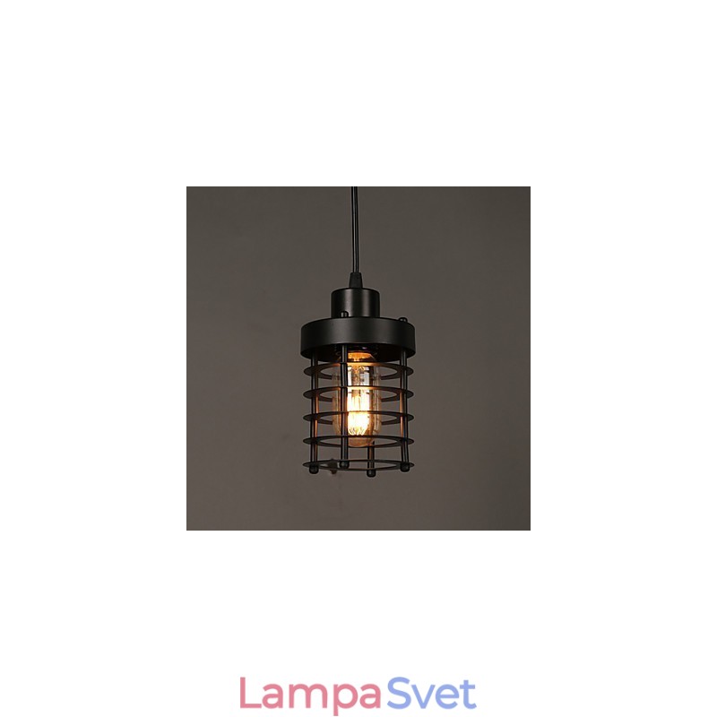 Retro kruh jednohlavových lámp a lampášov Charakter Art Luster Lamp