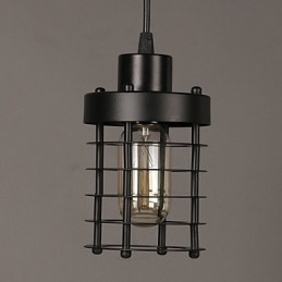 Retro kruh jednohlavových lámp a lampášov Charakter Art Luster Lamp