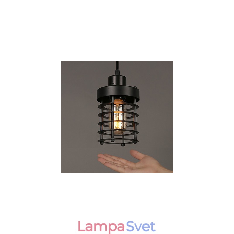 Retro kruh jednohlavových lámp a lampášov Charakter Art Luster Lamp